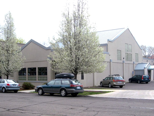 Outside of Friendship Center.