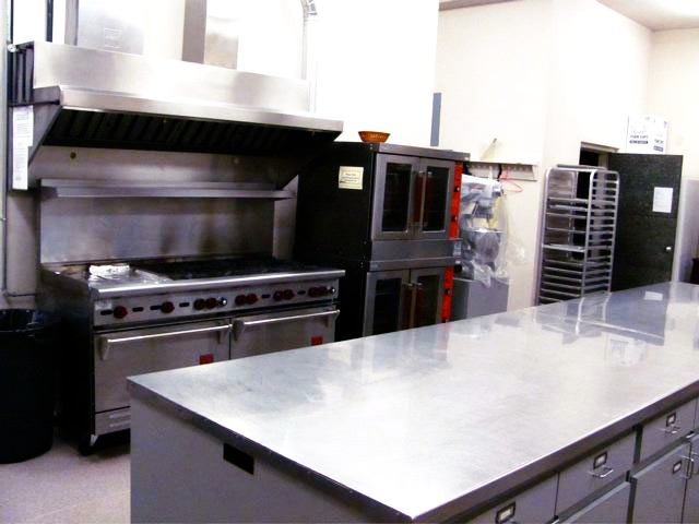 Friendship Center kitchen.